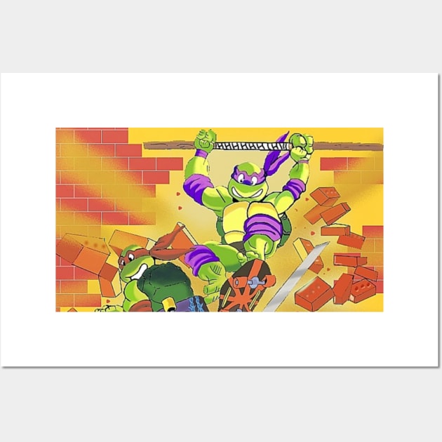 Teenage Mutant Ninja Turtles Wall Art by juni